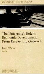 THE UNIVERSITY'SROLE IN ECONOMIC DEVELOPMENT:FROM RESEARCH TO OUTREACH