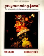 PROGRAMMING JAVA AN INTRODUCTION TO PROGRAMMING USING JAVA SECOND EDITION