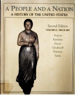 A PEOPLE AND A NATION A HISTORY OF THE UNITED STATES