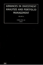 ADVANCES IN INVEESTMENT ANALYSIS AND PORTFOLIO MANAGEMENT VOLUME 8