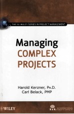 MANAGING COMPLEX PROJECTS