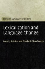 LEXICALIZATION AND LANGUAGE CHANGE