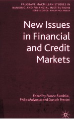 NEW ISSUES IN FINANCIAL AND CREDIT MARKETS