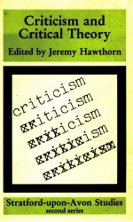 CRITICISM AND CRITICAL THEORY