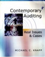 CONTEMPORARY AUDITING REAL ISSUES AND CASES FOURTH EDITION