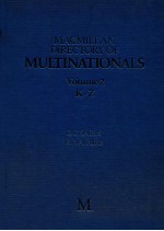 MACMILLAN DIRECTORY OF MULTINATIONALS VOLUME 2