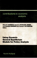 USING DYNAMIC GENERAL EQUILIBRIUM MODELS FOR POLICY ANALYSIS