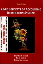 CORE CONCEPTS OF ACCOUNTING INFORMATION SYSTEMS:EIGHTH EDITION