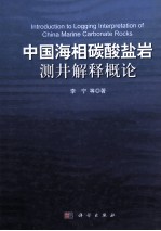 中国海相碳酸盐岩储层测井解释概论