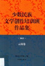 少数民族文学创作培训班作品集 2013 云南卷