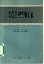 华东师范大学函授教材 中国历史大事年表 2