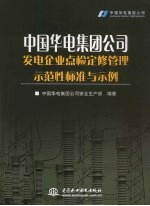 中国华电集团公司发电企业点检定修管理示范性标准与示例