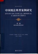 中国刑法典型案例研究  第3卷  破坏市场经济秩序犯罪