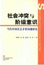 社会冲突与阶级意识 当代中国社会矛盾问题研究