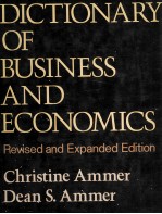 DICTIONARY OF BUSINESS AND ECONOMICS:REVISED AND EXPANDED EDITION