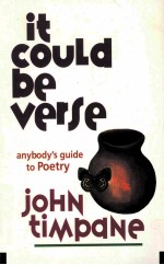 IT COULD BE VERSE:ANYBODY'GUIDE TO POETRY