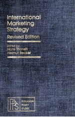 INTERNATIONAL MARKETING STRATEGY REVISED EDITION