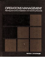 OPERATIONS MANAGEMENT PLANNING AND CONTROL OF OPERATIONS AND OPERATING RESOURCES