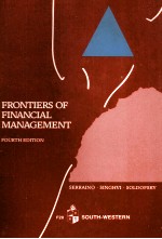 FRONTIERS OF FINANCIAL MANAGEMENT FOURTH EDITION