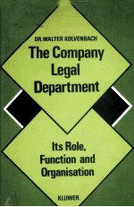 THE COMPANY LEGAL DEPARTMENT