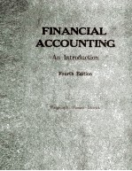 FINANCIAL ACCOUNTING AN INTRODUCTION:FOURTH EDITION