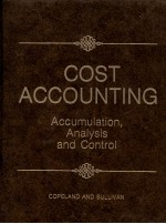 COST ACCOUNTING ACCUMULATION ANALYSIS AND CONTROL