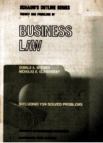 THEORY AND PROBLEMS OF BUSINESS LAW