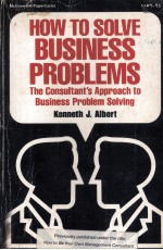 HOW TO SOLVE BUSINESS PROBLEMS