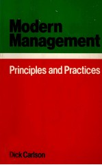 MODERN MANAGEMENT:PRINCIPLES AND PRACTICES