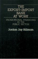 THE EXPORT IMPORT BANK AT WORK PROMOTIONAL FINANCING IN THE PUBLIC SECTOR