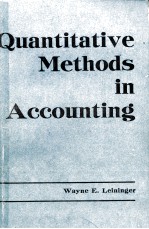 QUANTITATIVE METHODS IN ACCOUNTING