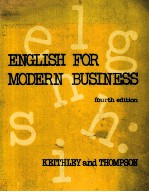 ENGLISH FOR MODERN BUSINESS FOURTH EDITION