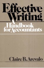 EFFECTIVE WRITING A HANDBOOK OR ACCOUNTANTS