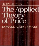 THE APPLIED THEORY OF PRICE SECOND EDITION