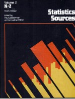 STATISTICS SOURCES VOLUME 2 K-Z NINTH EDITION