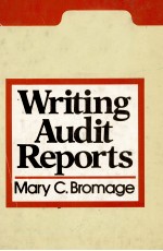 WRITING AUDIT REPORTS