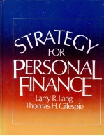 STRATEGY FOR PERSONAL FINANCE