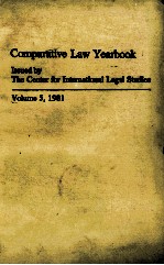 COMPARATIVE LAE YEARBOOK ISSUED BY THE CENTER FOR INTERNATIONAL LEGAL STUDIES VOLUME 5.1951