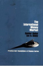 THE INTERNATIONAL MONEY MARKET