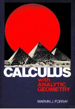 CALCULUS WITH ANALYTIC GEOMETRY