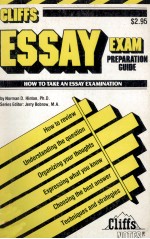 CLIFFS ESSAY EXAM PREPARATION GUIDE