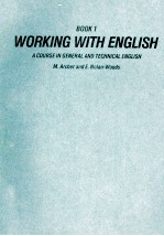 TECHER'S BOOKS 1 WORKING WITH ENGLISH A COURSE IN GENERA LAND TECHNICAL ENGLISH