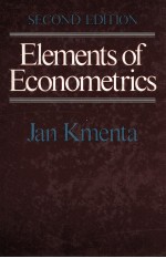 ELEMENTS OF ECONOMETRICS SECOND EDITION