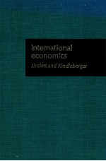 INTERNATIONAL ECONOMICS:LINDERT AND KINDLEBERGER SEVENTH EDITION