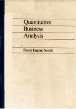 QUANTITATIVE BUSINESS ANALYSIS