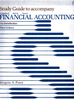 FINANCIAL ACCOUNTING:AN INTRODUCTION:THIRD EDITION