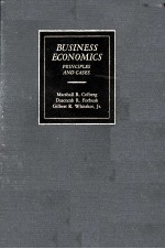 BUSINESS ECONOMICS:PRINCIPLES AND CASES