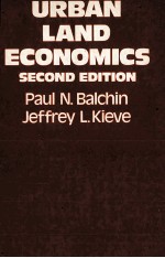 URBAN LAND ECONOMICS SECOND EDITION