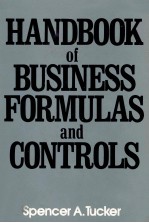 HANDBOOK OF BUSINESS FORMULAS AND CONTROLS