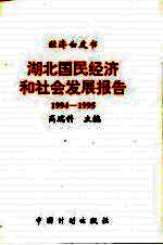 湖北国民经济和社会发展报告 1994-1995